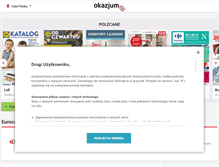 Tablet Screenshot of eurocash.okazjum.pl