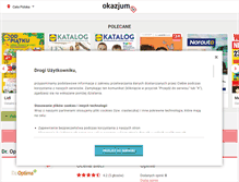 Tablet Screenshot of droptima.okazjum.pl